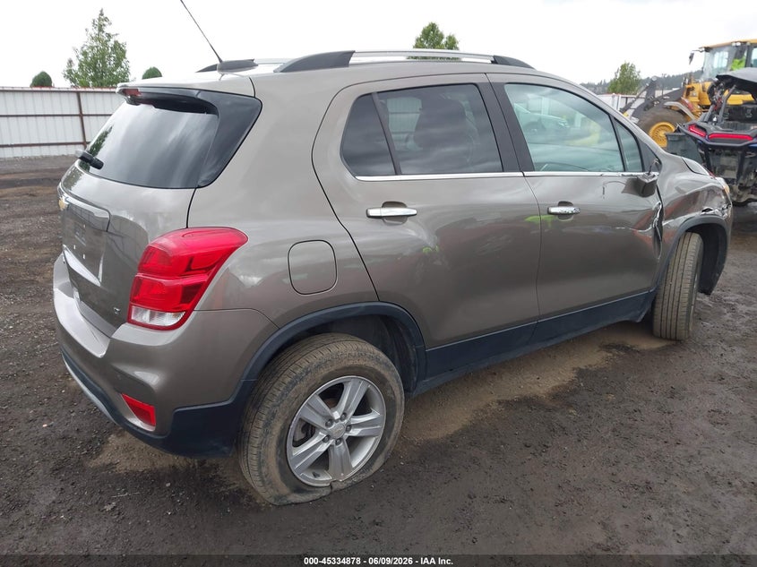 Vin: kl7cjpsb0lb346394, lot: 45832814, chevrolet trax awd lt 20204