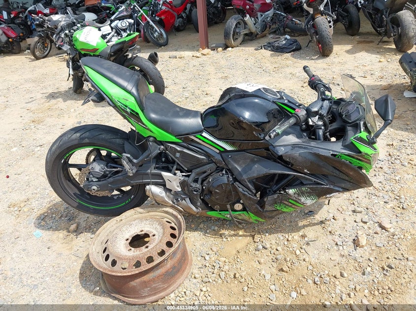 2017 Kawasaki Ex650 F VIN: JKAEXEK10HDA02515 Lot: 45334905