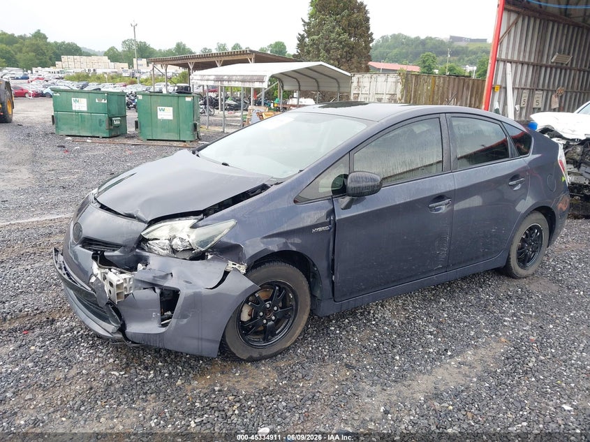 Vin: jtdkn3du8f1991105, lot: 45832847, toyota prius two 20152