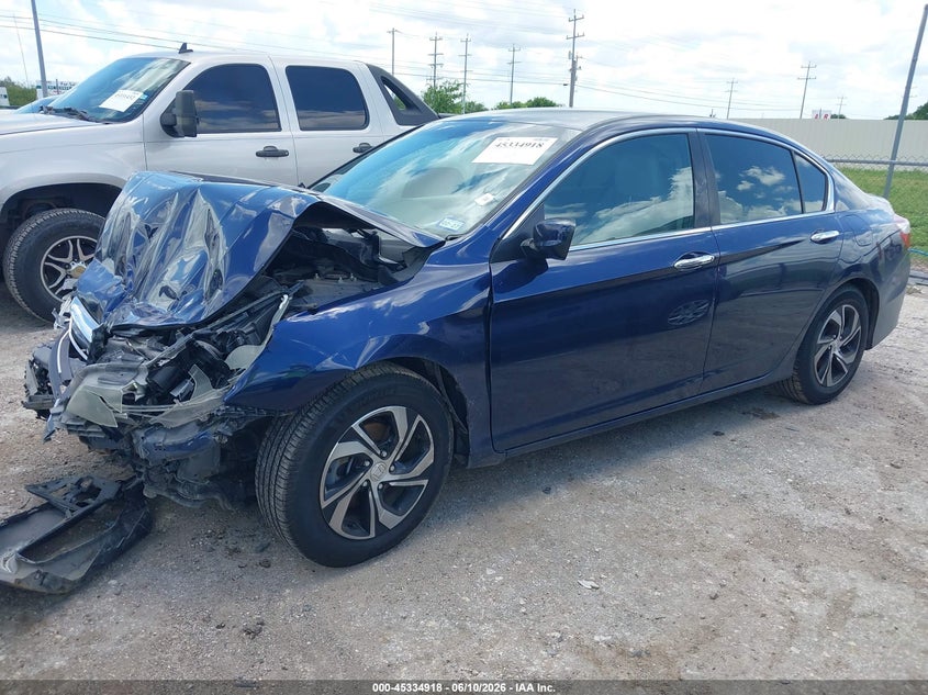 2016 HONDA ACCORD auction photo 2