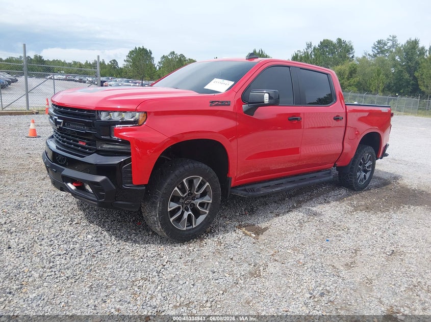 Vin: 1gcpyfed1mz160993, lot: 45832879, chevrolet silverado 1500 4wd  short bed lt trail boss 20212
