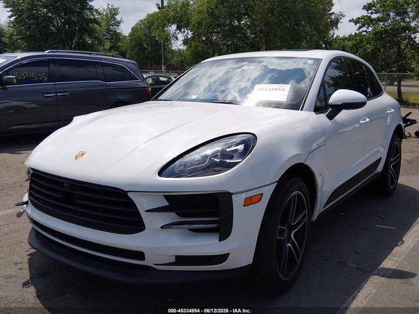 Vin: wp1aa2a56mlb00369, lot: 45832890, porsche macan 20212