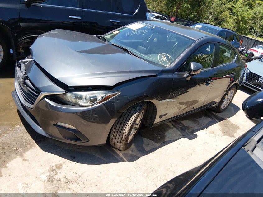 Vin: jm1bm1u76g1332152, lot: 45832893, mazda mazda3 i sport 20162