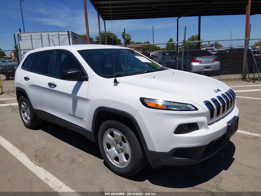 2017 Jeep Cherokee Sport 4X4 VIN: 1C4PJMAB0HD225042 Lot: 45334995
