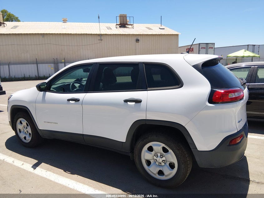 2017 Jeep Cherokee Sport 4X4 VIN: 1C4PJMAB0HD225042 Lot: 45334995