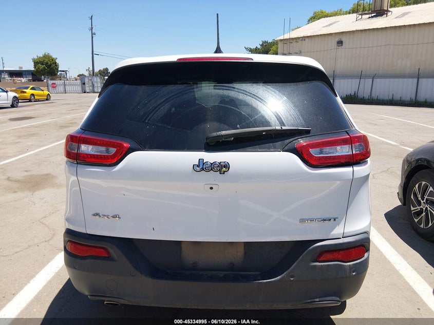 2017 Jeep Cherokee Sport 4X4 VIN: 1C4PJMAB0HD225042 Lot: 45334995