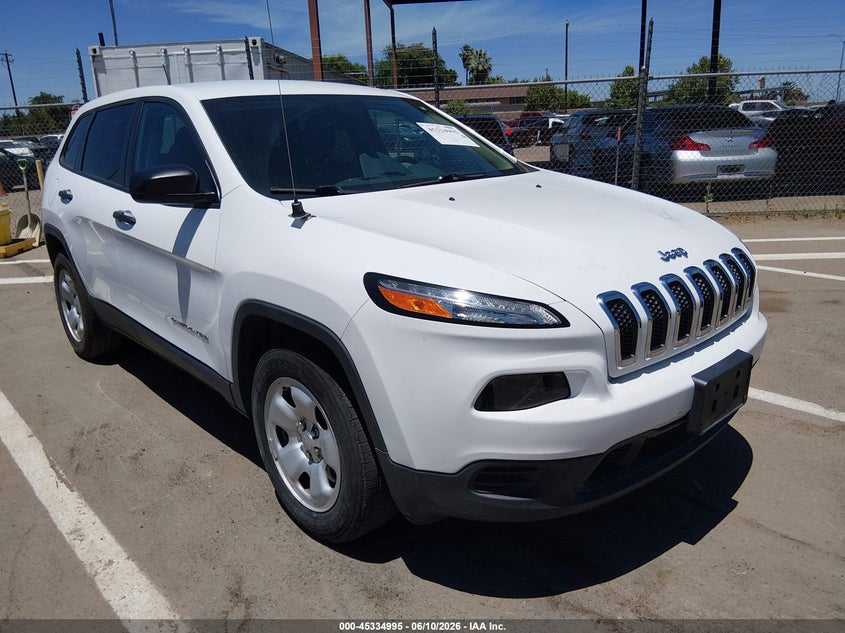 2017 Jeep Cherokee Sport 4X4 VIN: 1C4PJMAB0HD225042 Lot: 45334995