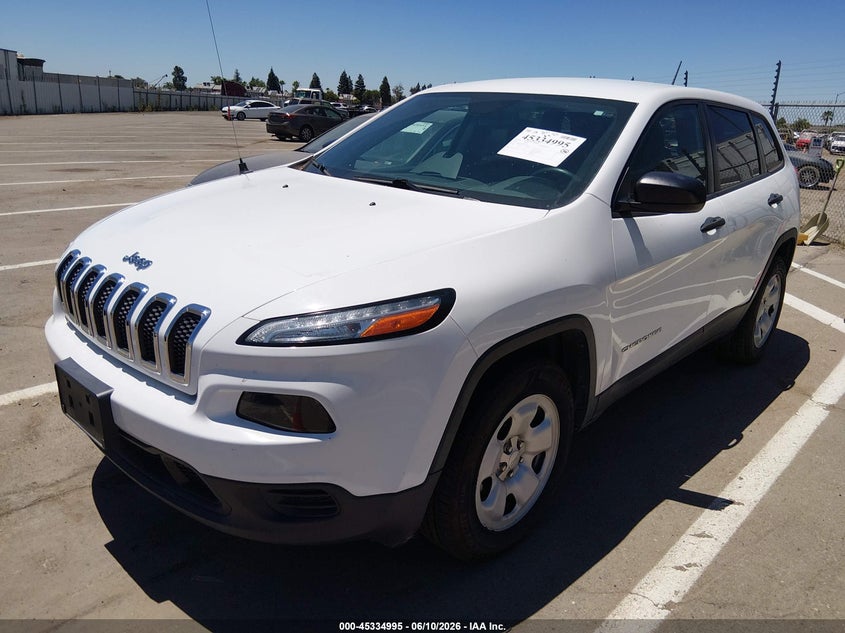 2017 Jeep Cherokee Sport 4X4 VIN: 1C4PJMAB0HD225042 Lot: 45334995