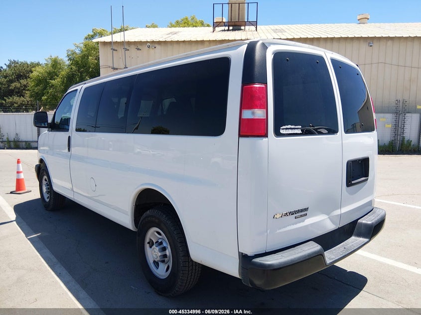 2016 Chevrolet Express 2500 Ls VIN: 1GNWGEFG4G1291752 Lot: 45334996