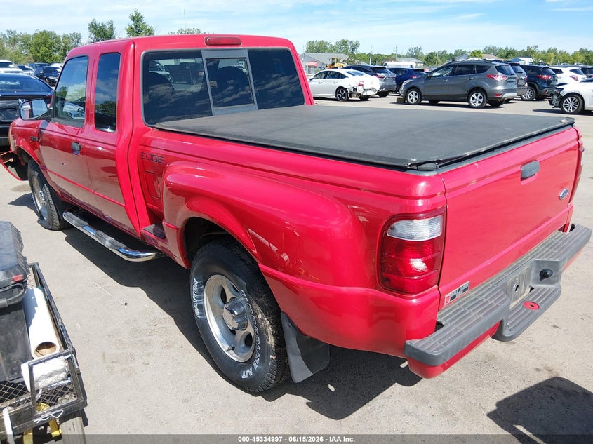 2002 FORD RANGER TRUCK 4.0L V-6 207HP