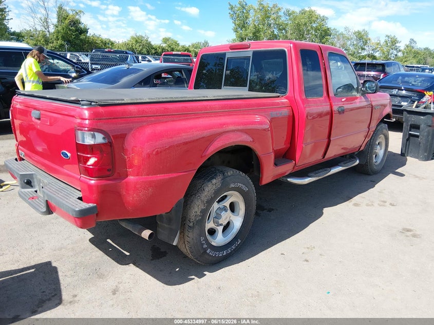 2002 FORD RANGER TRUCK 4.0L V-6 207HP