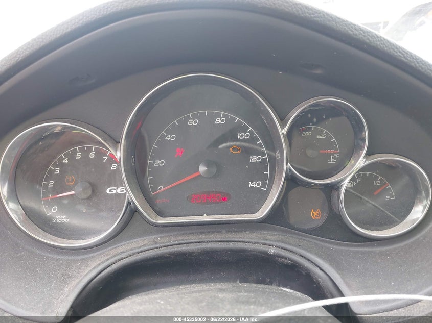 2009 Pontiac G6 VIN: 1G2ZG57B594196146 Lot: 45335002