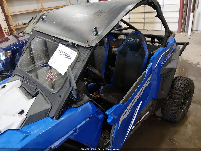 2022 Polaris Rzr Trail Premium VIN: 3NSA5P876NN865357 Lot: 45335004