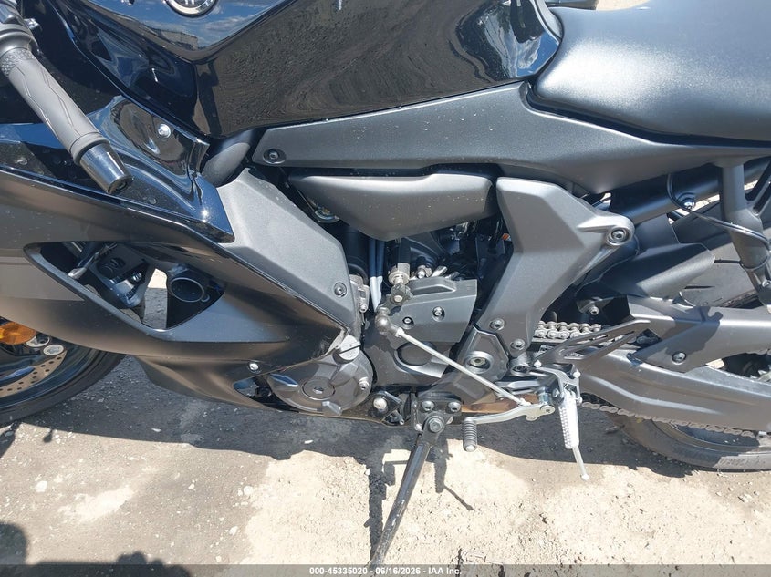 2025 Yamaha Yzfr7 VIN: JYARM38EXSA020892 Lot: 45335020