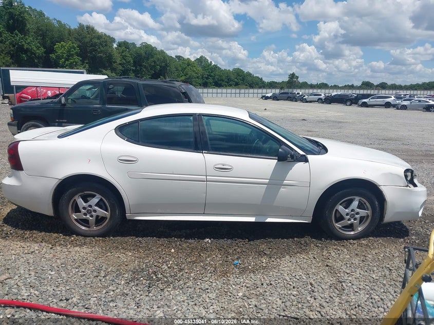 2004 Pontiac Grand Prix Gt1 VIN: 2G2WP522441201996 Lot: 45335041
