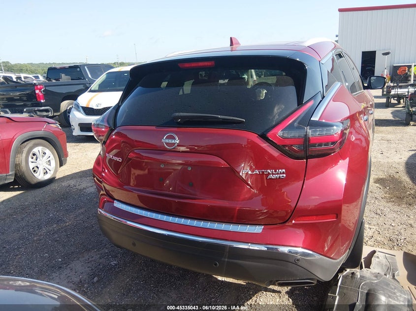 2024 NISSAN MURANO 3.5L V-6 DOHC, VVT, (VIN: 5N1AZ2DS7RC118653
