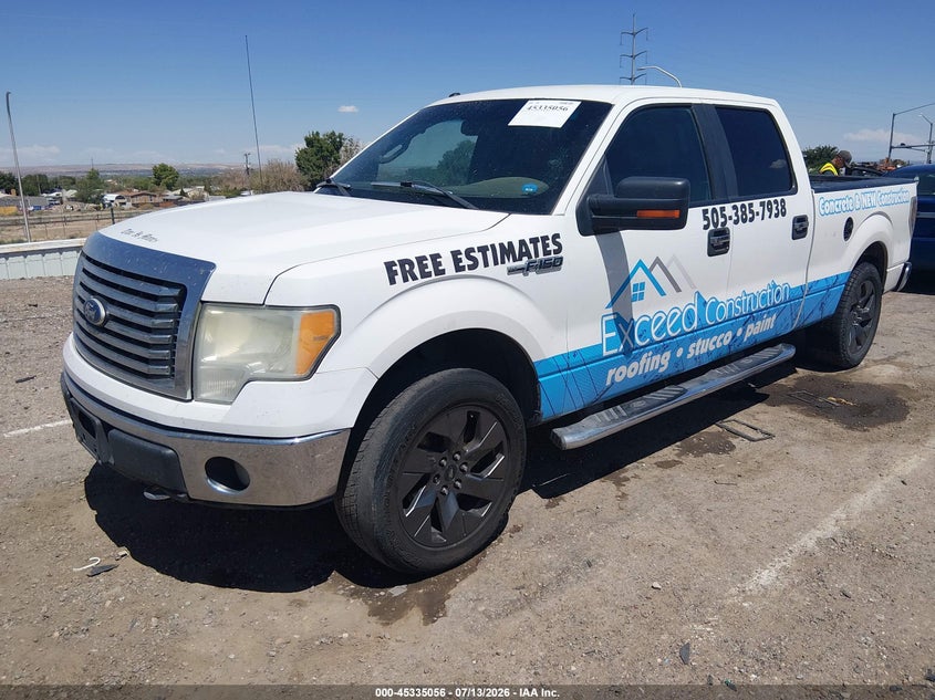 2010 Ford F-150, Normal Wear & Tear, IAAI, VIN 1FTFW1EV6AKE71207 — photo 2