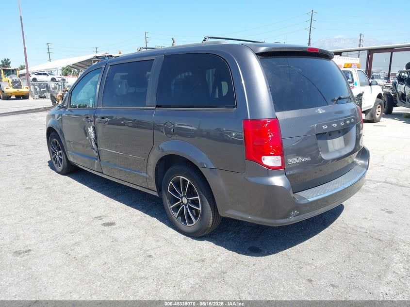Vin: 2c4rdgeg3hr731744, lot: 45833006, dodge grand caravan gt 20173