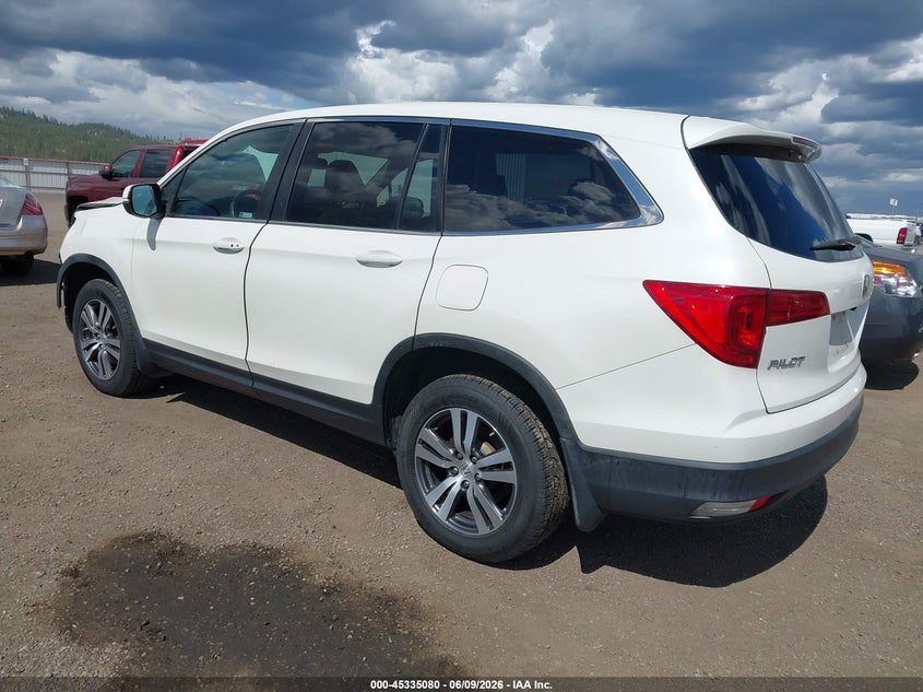 Vin: 5fnyf6h5xjb034955, lot: 45833016, honda pilot ex-l 20183