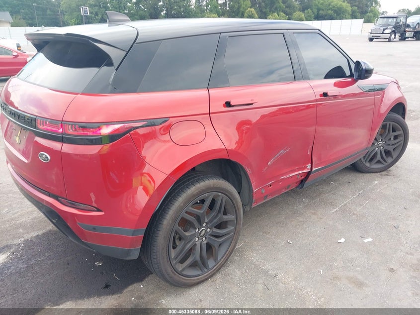 Vin: salzj2fx8lh020628, lot: 45833024, land rover range rover evoque s 20204