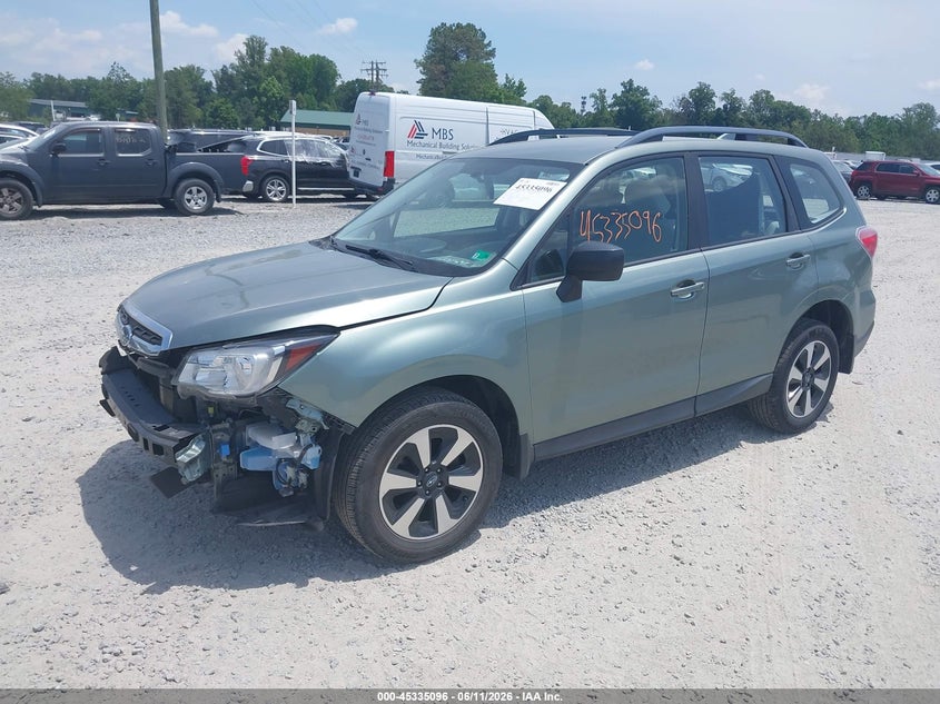 Vin: jf2sjabc9jh458174, lot: 45833032, subaru forester 2.5i 20182