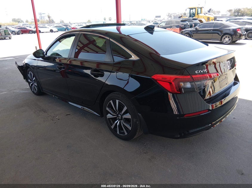 Vin: 2hgfe1f78rh314267, lot: 45833064, honda civic ex 20243