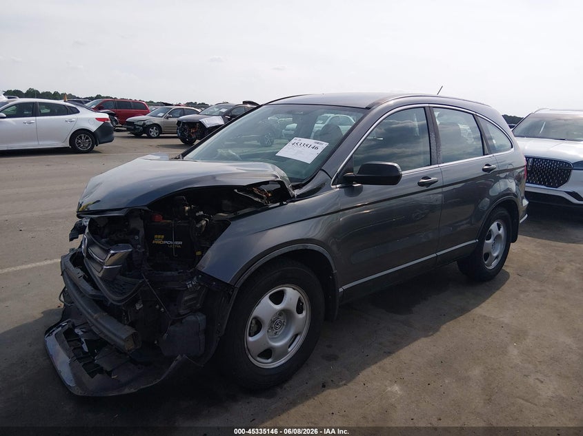 Vin: 5j6re4h33bl070621, lot: 45833081, honda cr-v lx 20112