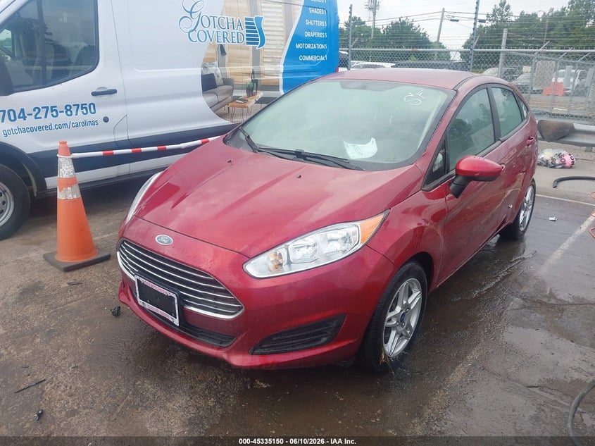 2017 FORD FIESTA SEDAN 1.6L I-4 DOHC, VVT, 120HP