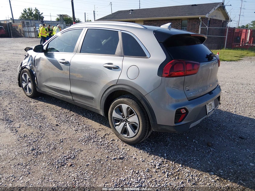Vin: kndcb3lc2n5531483, lot: 45833090, kia niro lx 20223