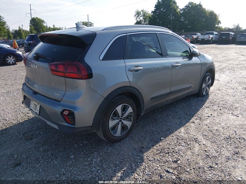 Vin: kndcb3lc2n5531483, lot: 45833090, kia niro lx 20224