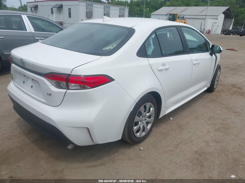 Vin: 5yfb4mde2sp252643, lot: 45833103, toyota corolla le 20254