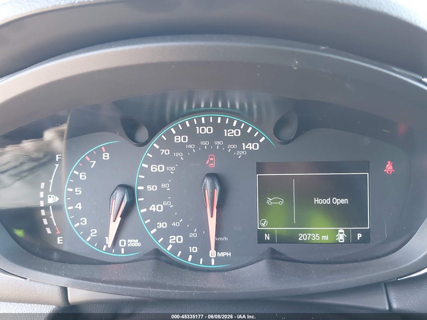 2021 CHEVROLET TRAX 1.4L I-4 DOHC, VVT, (VIN: KL7CJPSB6MB344702