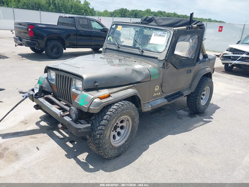1989 JEEP WRANGLER / YJ auction photo 2