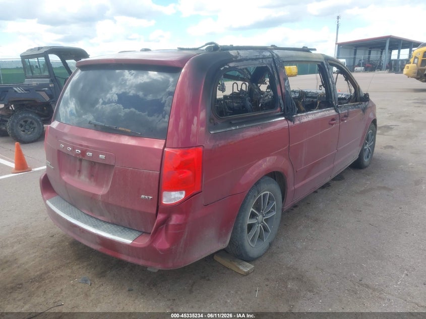 Vin: 2c4rdgcg4gr126049, lot: 45833170, dodge grand caravan sxt 20164