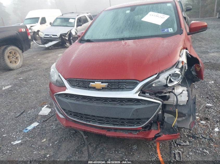 2020 Chevrolet Spark Fwd 1Lt Automatic VIN: KL8CD6SA6LC417175 Lot: 45335240