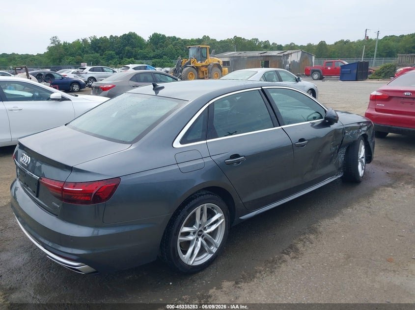 Vin: waueaaf48ma038902, lot: 45833219, audi a4 premium plus 45 tfsi s line quattro s tronic 20214