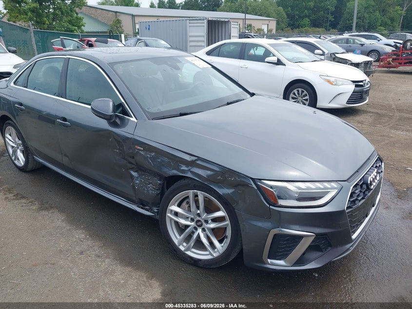 2021 AUDI A4 2.0L I-4 DI, DOHC, V(VIN: WAUEAAF48MA038902