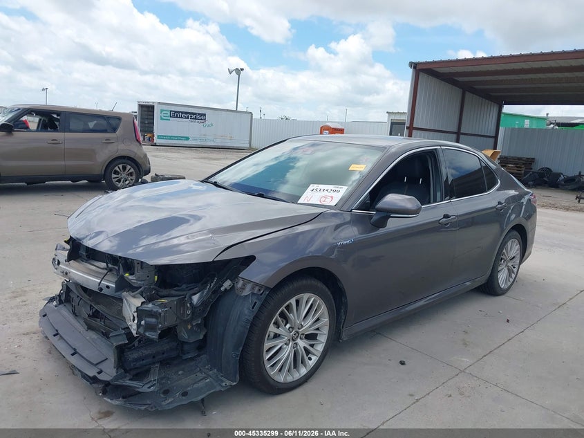 2020 Toyota Camry Xle Hybrid 4T1F31AK0LU541050 photo 1