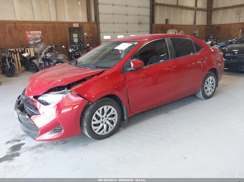 Vin: 2t1burhe1hc757296, lot: 45833246, toyota corolla le 20172