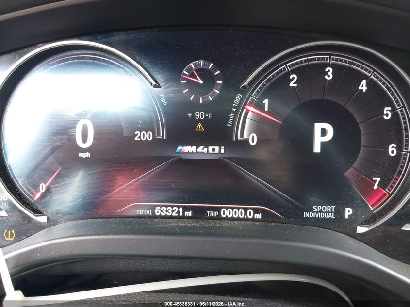 2019 BMW X3 M40I VIN: 5UXTS3C53K0Z08251 Lot: 45335331