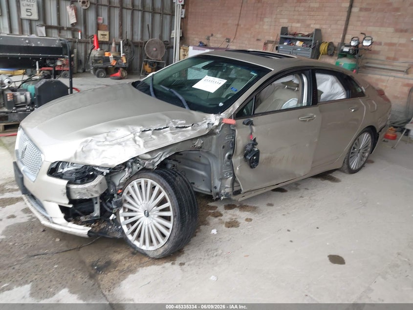 Vin: 3ln6l5f93hr644006, lot: 45833270, lincoln mkz reserve 20172