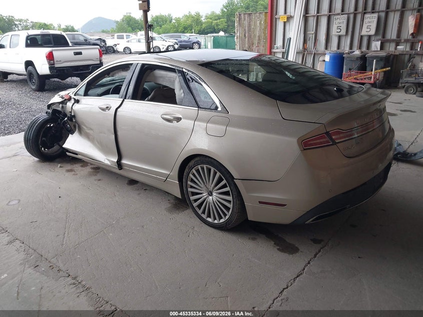 Vin: 3ln6l5f93hr644006, lot: 45833270, lincoln mkz reserve 20173