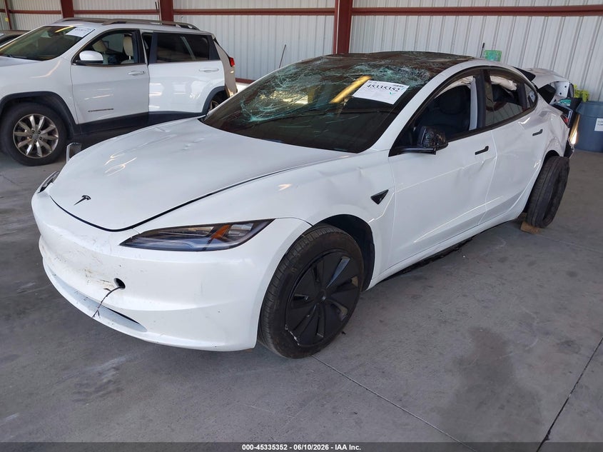 2026 Tesla Model 3 VIN 5YJ3E1EA1TF158035 nuotrauka 2