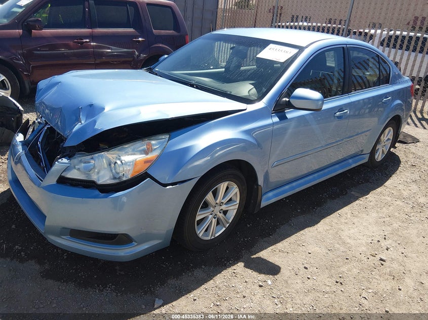 2012 SUBARU LEGACY auction photo 2