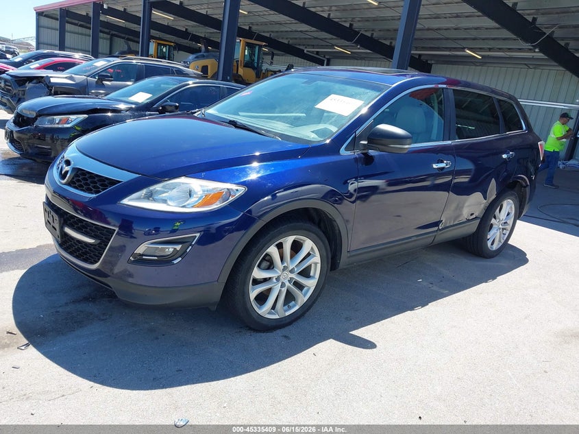 Vin: jm3tb3da8c0336390, lot: 45833345, mazda cx-9 grand touring 20122