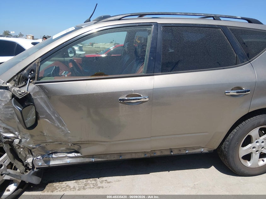 2004 Nissan Murano Sl VIN: JN8AZ08T54W212294 Lot: 45335420