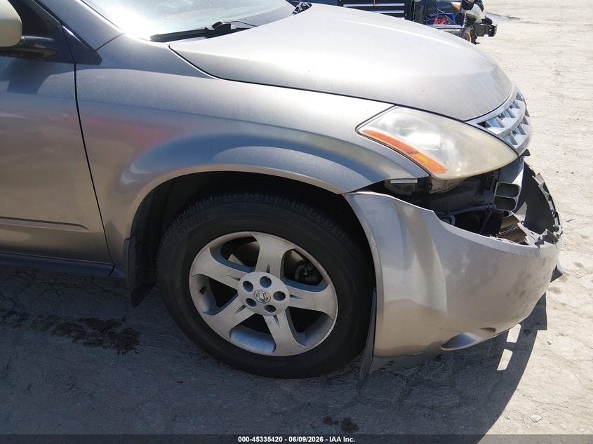 2004 Nissan Murano Sl VIN: JN8AZ08T54W212294 Lot: 45335420