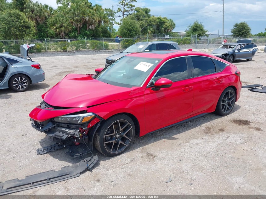 2022 Honda Civic Sport Touring 19XFL1H83NE015009 photo 1