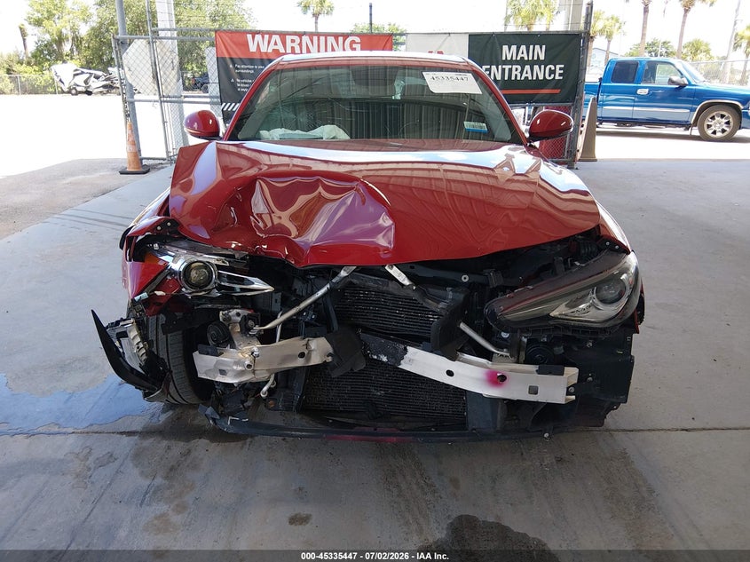2018 Alfa Romeo Giulia Rwd VIN: ZARFAEBN1J7567586 Lot: 45335447