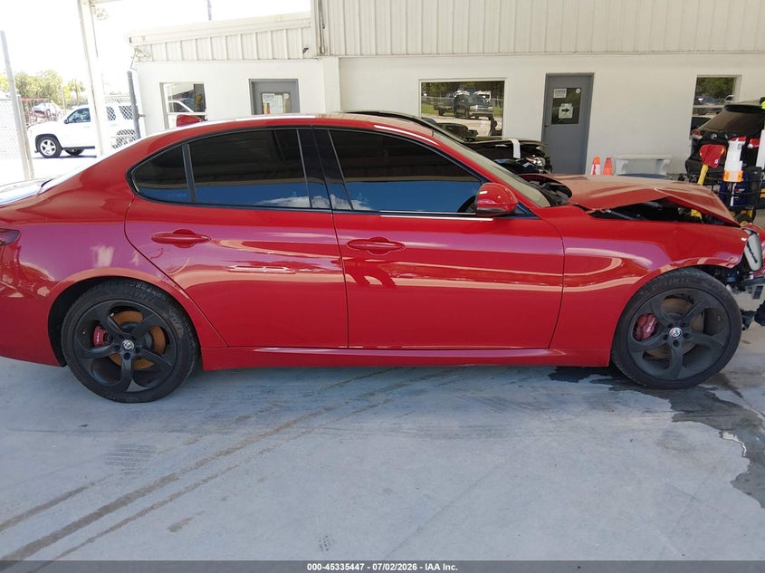 2018 Alfa Romeo Giulia Rwd VIN: ZARFAEBN1J7567586 Lot: 45335447
